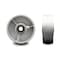 Service Caster SCC -4" Semi Steel Cast Iron Wheel Only w/Ball Bearing - 1/2" Bore-700 lbs Cpty SCC-SSB420 - alternate 1